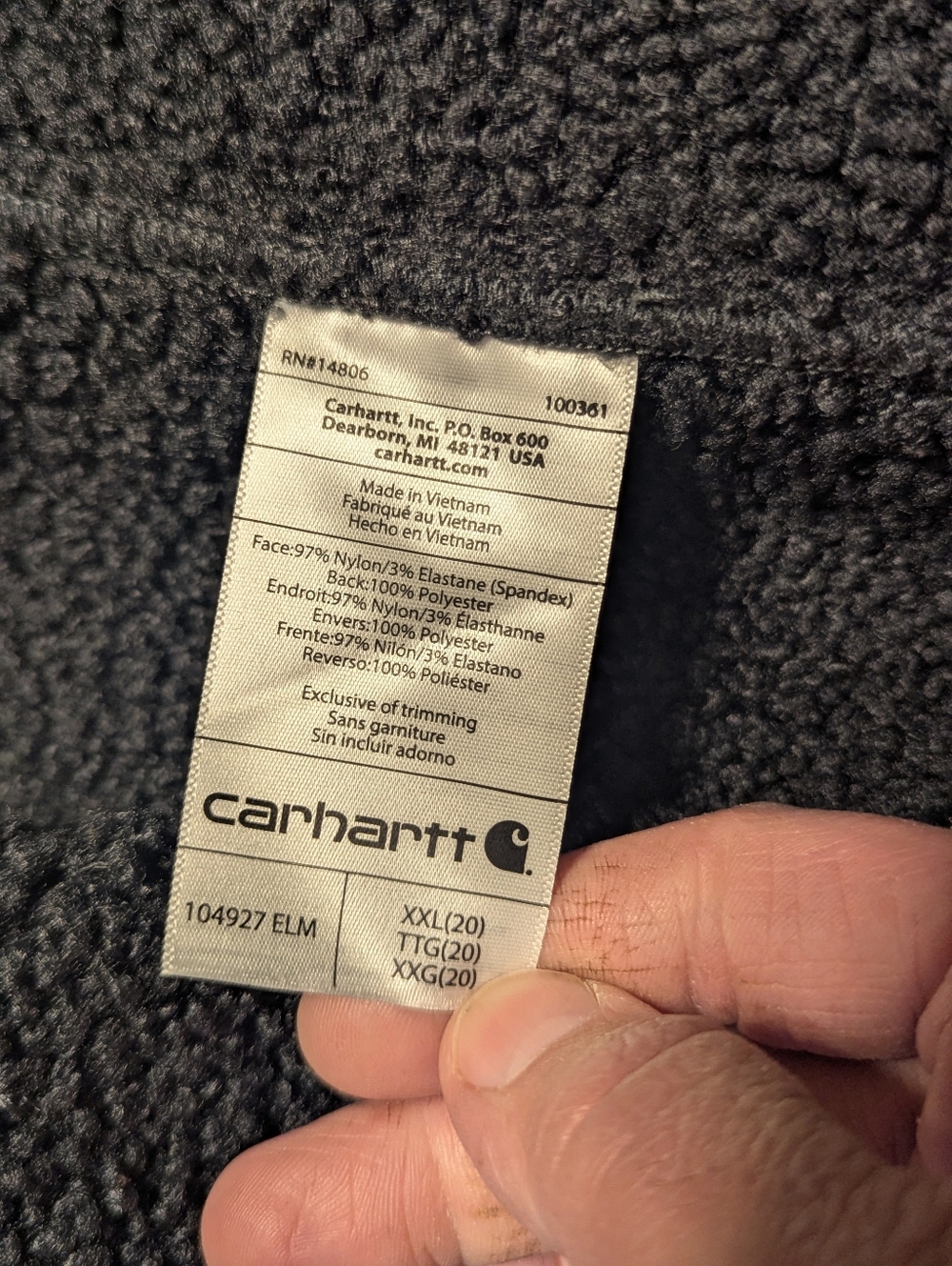 Women's Carhartt XXL Rain Defender - Picture 5 of 5